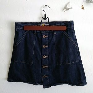 Lucky brand button up skirt